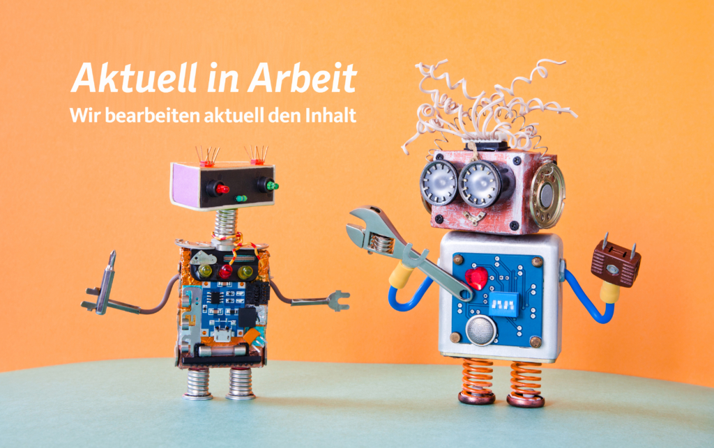 Wir bearbeiten aktuell den Inhalt