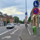 Neuer Fahrradweg auf der Hans-Böckler-Straße