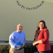 2006-03-19_Pressebild_Deutschherrenschule startet durch_Ulrich Klugius u. Katharina Lang_Foto CDU Fraktion